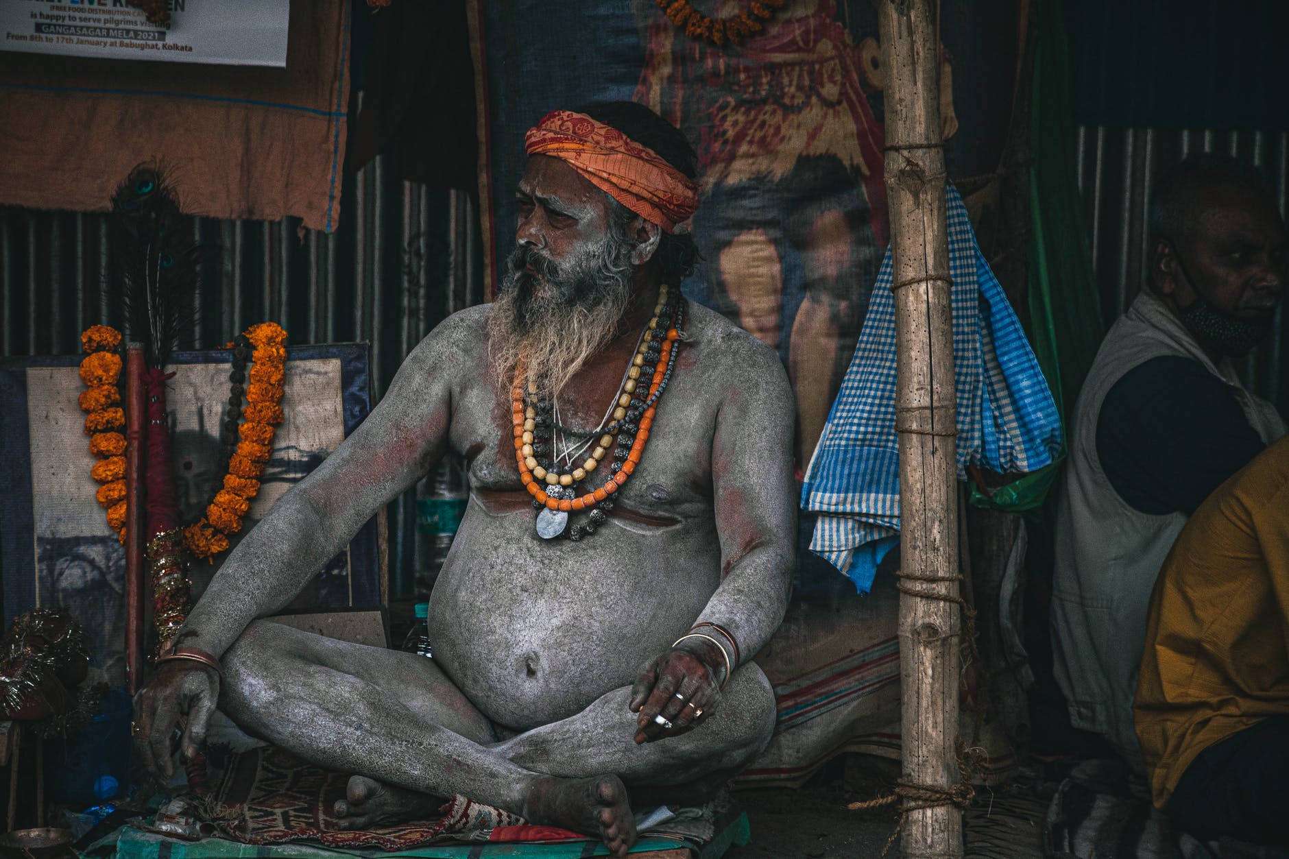 photo of a bearded man wearing turban
left hand of tantra