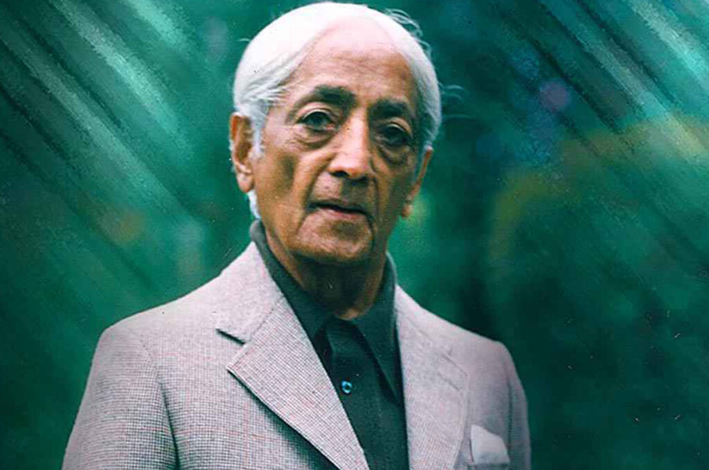 Jiddu Krishnamurti on enlightenment