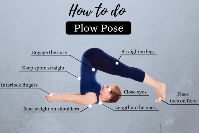 Plow Pose Halasana