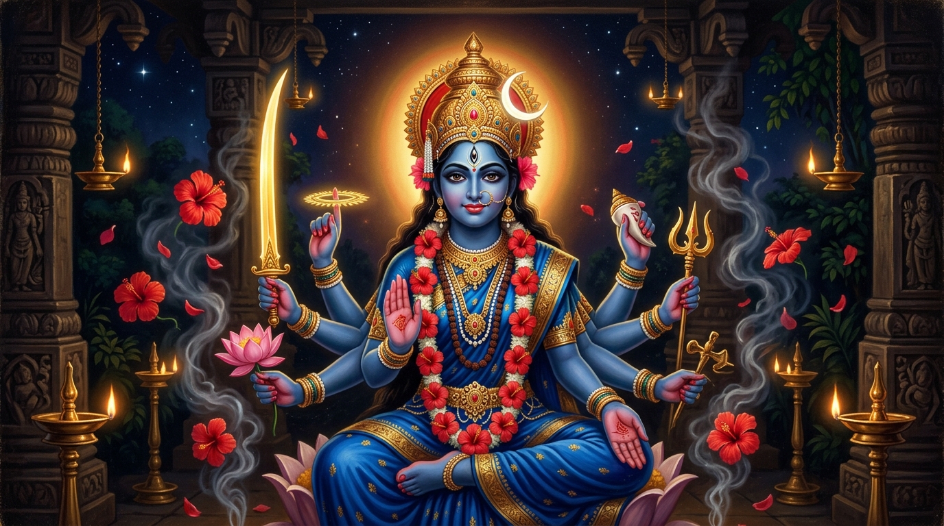 श्री काली माता चालीसा लिरिक्स | Maa Kali Chalisa Lyrics in Hindi & English