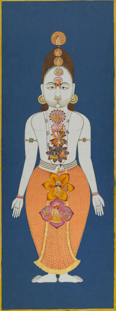 Chakra system of Saiva Nath. 
Mehrangarh Museum Trust
