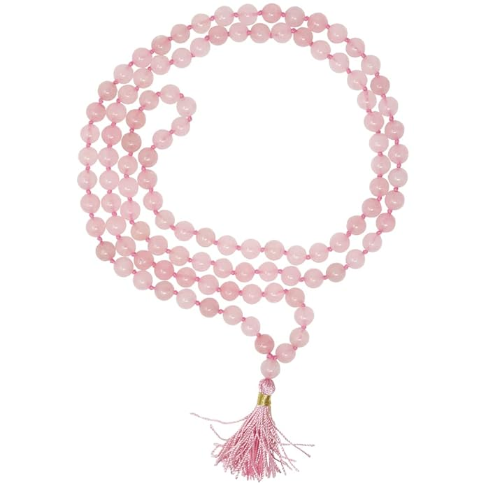 CHAKRADHARI Astrological Rose Quartz Mala